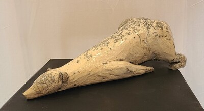 Ours polaire couch&eacute;