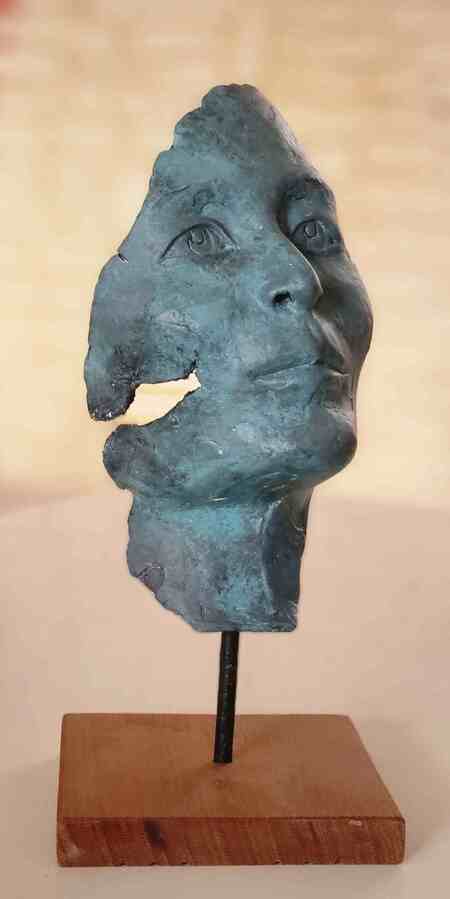 masque pl&acirc;tre Gillian Anderson